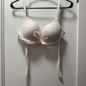 Zaful White Bikini Top Only